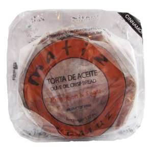 Matiz Cinnamon Torta De Aceite Spanish Crisp Bread 7.6 oz. (2 Packs 