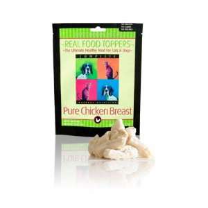  Real Food Toppers   Pure Chicken Breast   4 oz. bag