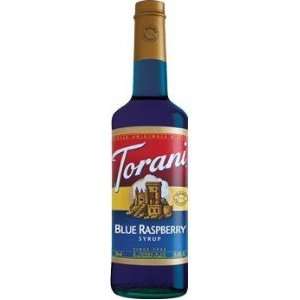 Torani Blue Raspberry Syrup  Grocery & Gourmet Food