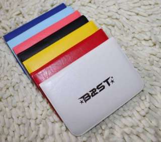 POP New B2ST credit card case BEAST white card holder  