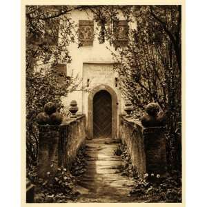  1924 Germany Rothenburg Tauber Toppler Castle Gate Tor 