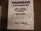 Yanmar B08 3 B 08  3 excavator owners & maintenance manual
