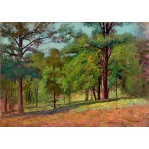   Steele   32 x 22 inches   Wooded Slope (The Hill Sl