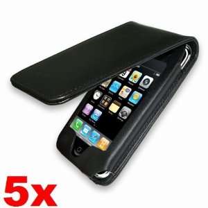   Top Case with Secure Magnetic Flap for Apple iPhone 3G/3GS. BLACK