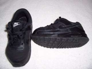 Black Toddler Nike Air Max Sneaker Tennis Athletic Shoe Size 10c 