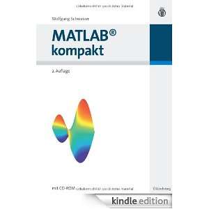 MATLAB kompakt (German Edition) Wolfgang Schweizer  
