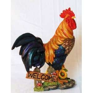  Welcome country sunflower rooster 14