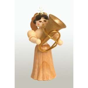  German Angel Tuba in Natural Finish 2 Inch