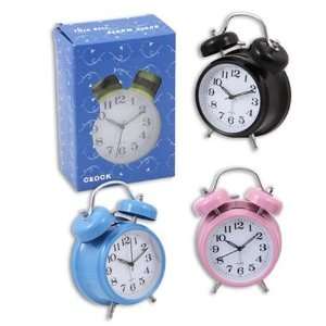 Double Bell Alarm Closk 7.25 Inches Height Case Pack 24 