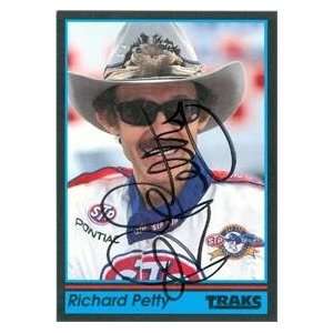  Richard Petty autographed Trading Card (Auto Racing) 1991 
