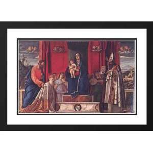  Bellini, Giovanni 40x28 Framed and Double Matted Barbarigo 
