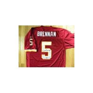  Washington Redskins Colt Brennan Signed Auto Jersey COA 