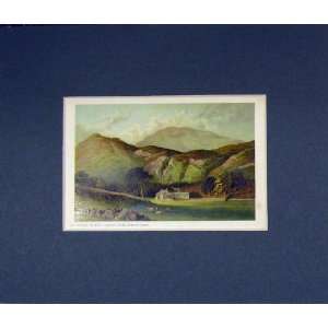  View Ascent Ben Lomond Rowardennan 1870 Chromo Litho
