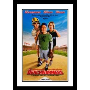  The Benchwarmers Framed and Double Matted 20x26 Movie 