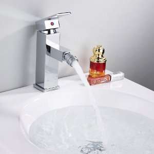  Bathroom Single Handle Centerset Bidet Faucet,Chrome