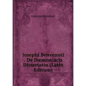  Josephi Benvenuti . De DÃ¦moniacis Dissertatio (Latin 
