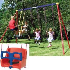   8382 790B Multi Play Swing set with Baby Swing Seat Toys & Games