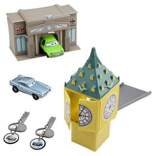 NIB Disney Pixar Cars 2 Key Charger London Play Set  