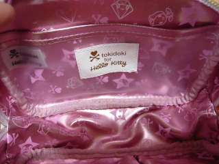TOKIDOKI HELLO KITTY Sanrio COSMETIC POUCH Pink L@@K  
