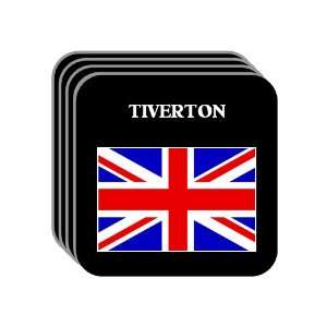  UK, England   TIVERTON Set of 4 Mini Mousepad Coasters 