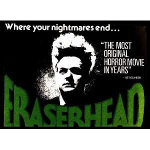 Eraserhead   Movie Poster   27 x 40 