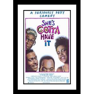 Shes Gotta Have It 32x45 Framed and Double Matted Movie Poster 