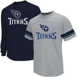 TENNESSEE TITANS MENS 3 IN 1 COMBO TEE SHIRTS  