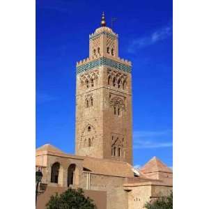 Koutoubia Mosque in Marrakech, Morocco   Peel and Stick Wall Decal by 