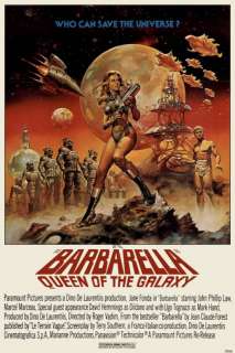 Movie Poster Barbarella 24x36  