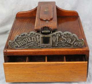   RARE 1800s WHITING MONITOR CASH REGISTER BARBER SHOP CANDY RESTAURANT