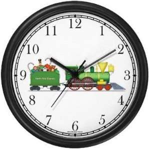   Toys Wall Clock by WatchBuddy Timepieces (White Frame)