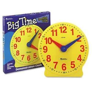   Time Learning Clocks 12 Hour Demonstration Clock for Grades K 4