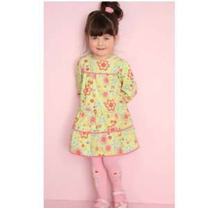   Toddler Little Girls Clothes Green Dress Set Girl 12M 6X Le Top Baby