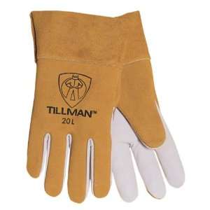 Tillman Welding Gloves   Kidskin & Cowhide TIG Glove w/2 Inch Cuff 20