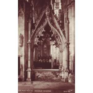   Coaster English Church Yorkshire Beverley Minster Y183