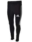 Adidas Adizero Mens Black Running Fleece Lined Long Tight Leggings 