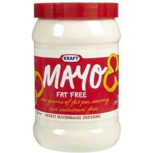 Kraft Mayo, Fat Free, 30 oz (Quantity of 3)
