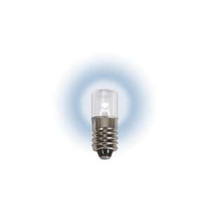   Miniature Screw (E10) LED Light Bulb Color White Bi Polar Automotive