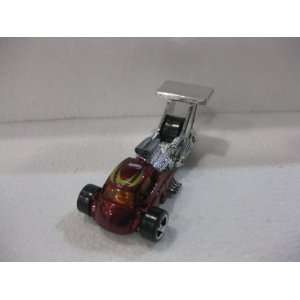  Red THREE WHEEL Street Dragster Matchbox Car Toys & Games