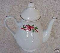 BAUM BROTHERS FORMALITIES VICTORIAN HOLIDAY TEAPOT NEW  