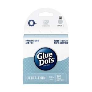  Glue Dots 3/8 Memory Dot Roll 300 Clear Dots 05029; 3 