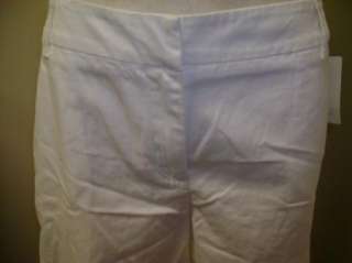 Charter Club Petite Classic Fit White Shorts NWT $34  