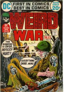 Weird War Tales 6 ROBOT G.I. ALEX TOTH, FRANK THORNE`72  