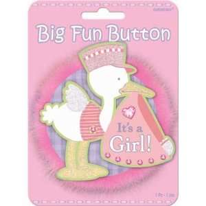  Its a Girl Big Fun Button Toys & Games