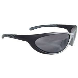  Radians Paradox Safety Glasses With Silver/Black Frame And 