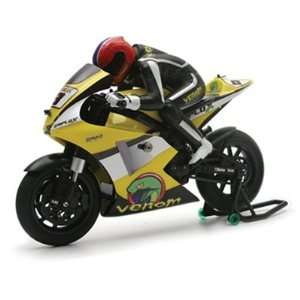  VENOM GPV 1 RTR 1/8 MOTORCYCLE (YELLOW) Toys & Games