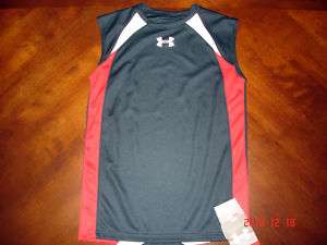NEW BOY UNDER ARMOUR DICTATE SHIRT TOP T SZ M (YMD)  