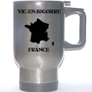  France   VIC EN BIGORRE Stainless Steel Mug Everything 