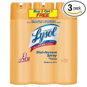  Lysol Disinfectant Spray, Citrus Meadows, 57 Ounce (Pack 