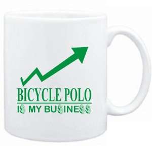  Mug White  Bicycle Polo  IS MY BUSINESS  Sports 